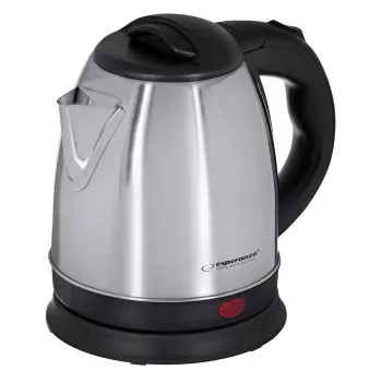 Waterkoker ESPERANZA 1,0 L RVS en kunststof, 1350 W, draadloos, automatische uitschakeling