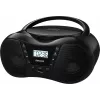 Boombox SENCOR SPT2300BK — cd-speler, MP3, USB, Bluetooth 5.1, FM, AUX, 4 W, op batterijen/netvoeding