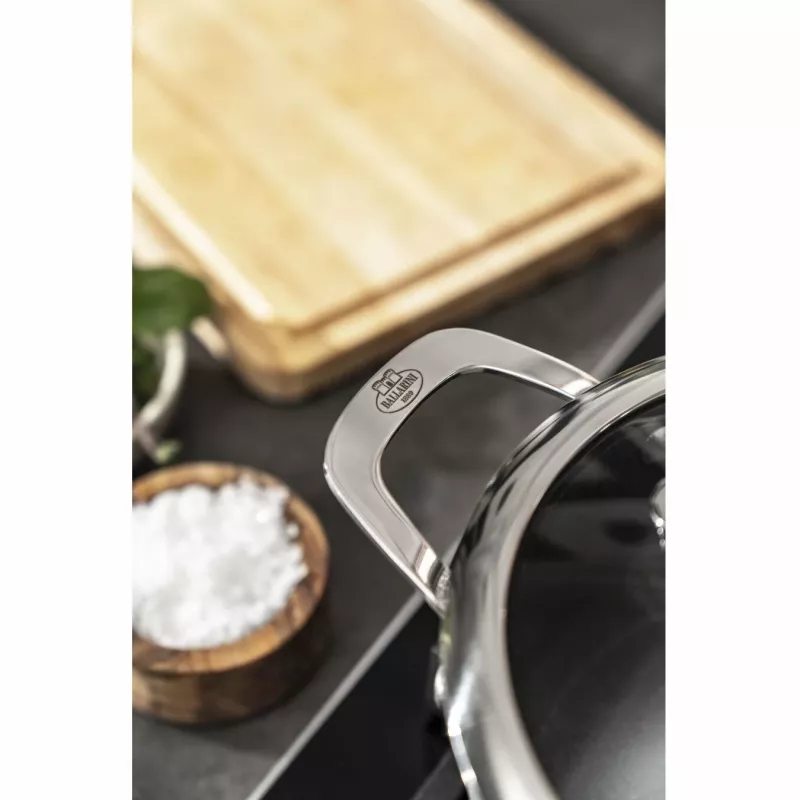 BALLARINI 75002-826-0 kookpan 2,67 L rond grijs