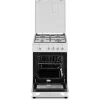 Simfer fornuis 4401SGRBB kookplaattype gas oventype gas wit breedte 50 cm 49 L diepte 55 cm