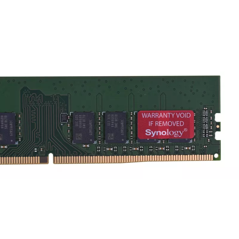 Synology - DDR4 - module - 16 GB - DIMM 288-PIN - 2666 MHz / PC4-21300 1,2 V unbuffered ECC