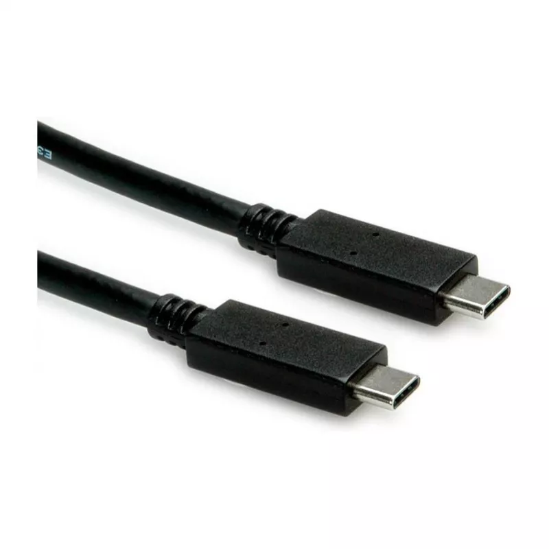 USB-kabel ROLINE 11.02.9057 USB 3.2 Gen 2 1m USB C zwart