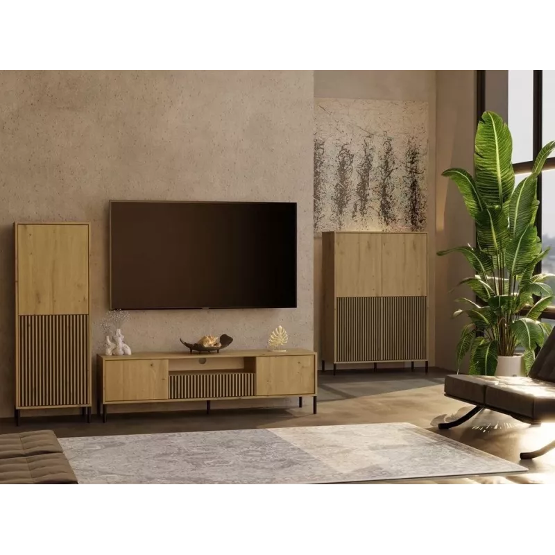RTV KAMARO 160 slank/GŁ ARTISAN OAK