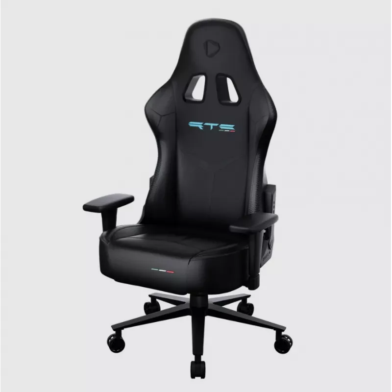 Gaming-stoel Onex RTC Embrace Hardcore zwart — ergonomisch design, in hoogte verstelbaar en kantelbaar