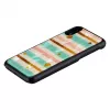Telefoonbeschermhoes iKins voor iPhone XR — mint-zwarte beschermhoes