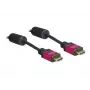 HDMI-kabel DeLOCK 84333 1,8 m stekker/stekker HDMI type A
