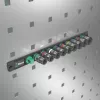 Steeksleutelset Wera 1/2 inch magneetstrip 9-delig voor slagschroevendraaier