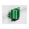 DeLOCK D-Sub HD 44-polig bus op klemmenstrook voor DIN-rail 84mm x 86mm x 30mm