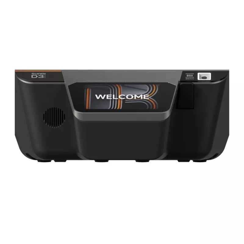 POS-terminal SUNMI D3 MINI 10,1 inch projectief-capacitief touchscreen met USB- en Bluetooth-connectiviteit