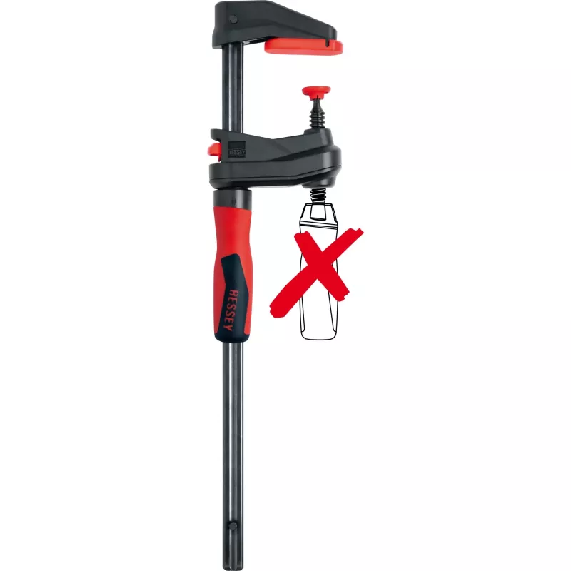Lijmklem BESSEY GearKamp GK45 45 cm rood zwart