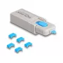 Poortblokkering DeLOCK 20926 USB Type-C 5 stuks + vergrendelingsgereedschap
