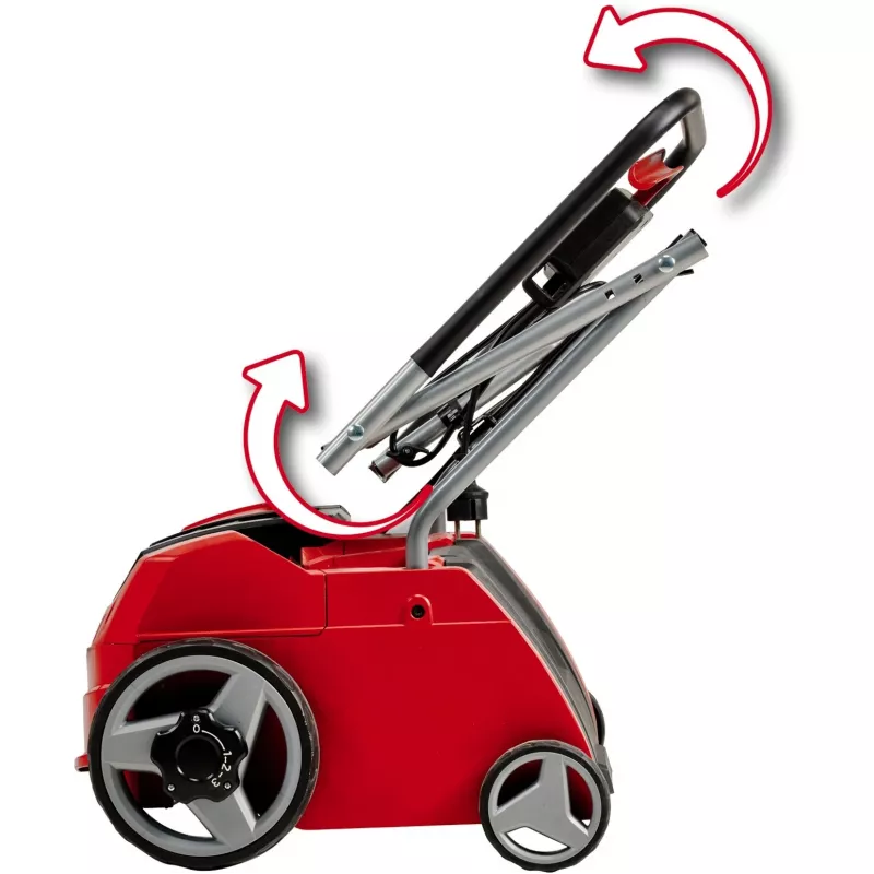 Elektrische verticuteermachine GC-ES 1231/1 (rood/zwart, 1.200 watt)