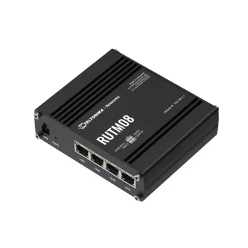 Teltonika RUTM08 bedrade router gigabit ethernet zwart