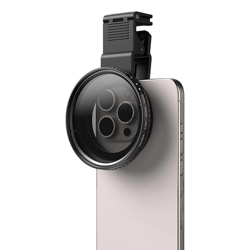 Variabele ND-filter Apexel APL-67VND32 — 67 mm variabele ND tot ND32 voor cameraobjectieven