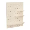 Kabelorganizer MACLEAN MC-131 WD houten bord voor tafel- en wandmontage, max. belasting 20 kg