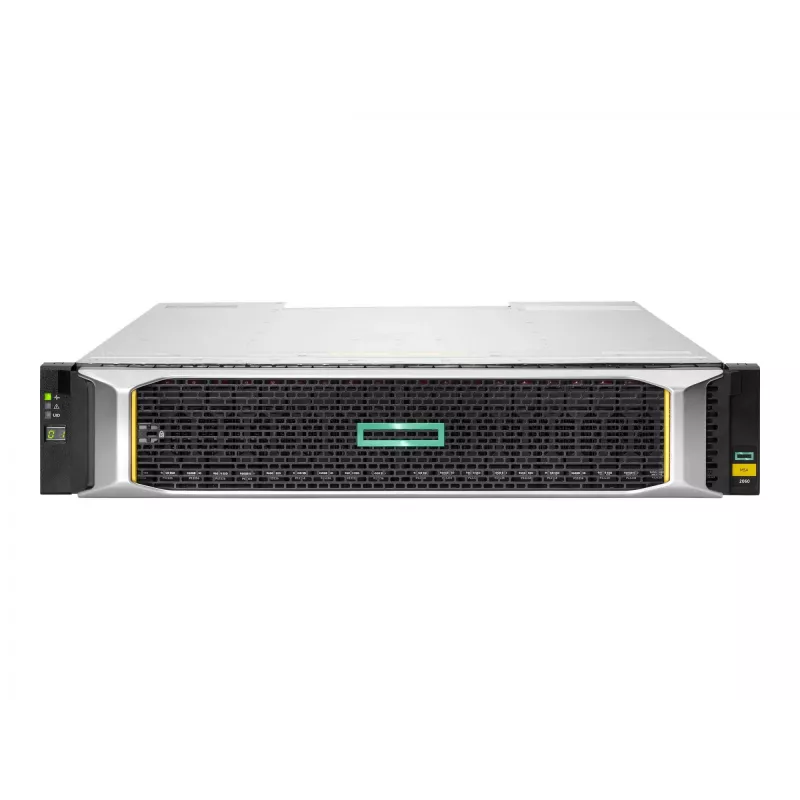 HPE MSA 2060 R0Q74B 16 Gb Fibre Channel SFF-schijvenarray, 24 bays (SAS-3), 0 TB, rack 2U