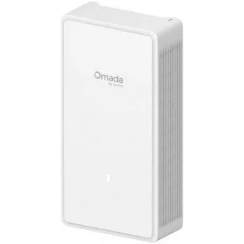Draadloos access point TP-LINK EAP775-Wall 9300 Mbit/s, tri-band 2.4/5/6 GHz, 5x RJ-45, PoE, wit