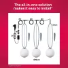 Outdoor Smart Globe Light kleur 3-pack, LED-licht vervangt 33 watt