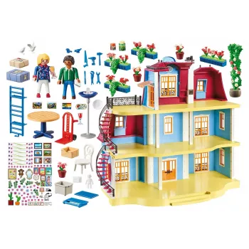 Playmobil poppenhuis 70205 actie/avontuur veelkleurig kunststof