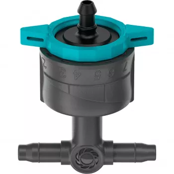 Irrigatiedruppelaar Gardena 13314-20 8 l/h zwart in-line-montage