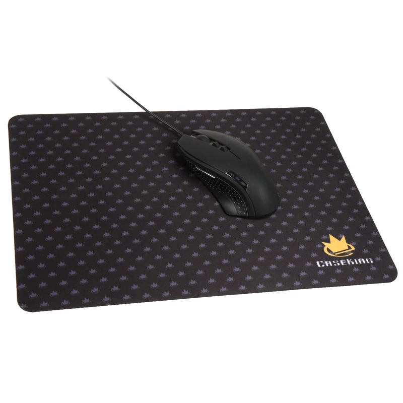 Caseking muismat met kroon Rev.2 — blauw/zwart (GAMA-746)