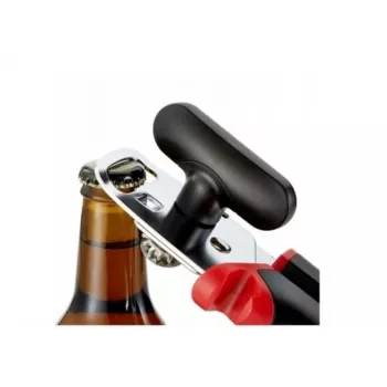 Dekselopener Tefal K20705, ergonomisch ontwerp, antislipgreep, zwart, 464 g, vaatwasmachinebestendig