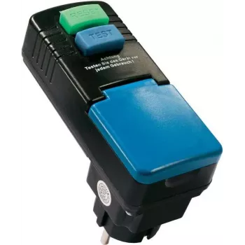 Veiligheidsstekker AS Schwabe 45230 — 230 V, IP44, zwart