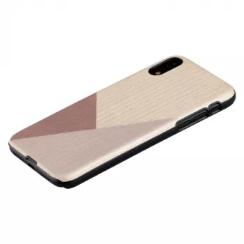 Smartphonehoesje man and wood voor iPhone XR – tulp zwart, beschermende hardcase