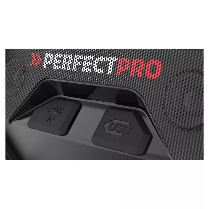 Draagbare bouwradio PerfectPro ROCKTAGON 18V — accu-aangedreven bouwradio