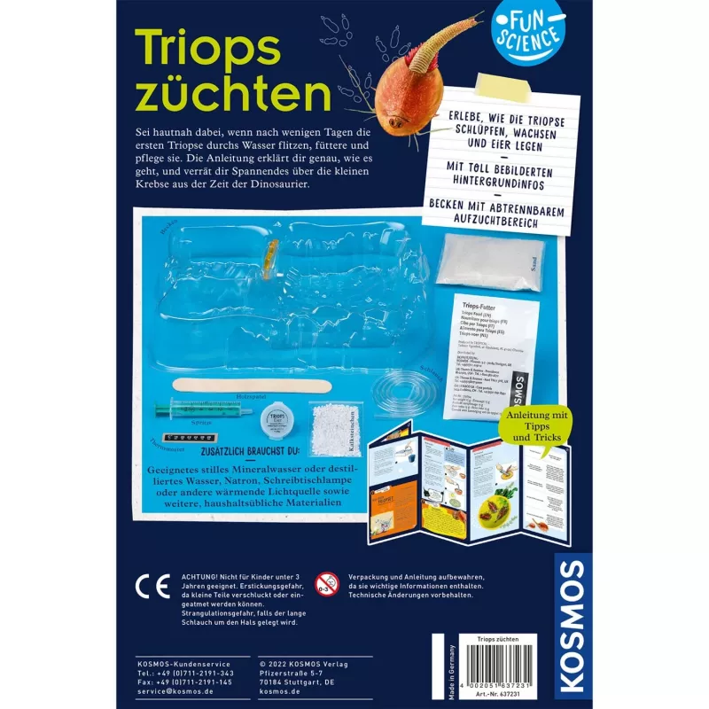Kosmos Fun Science 637231 experimenteerset voor kinderen