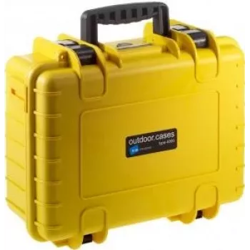 Hardcase B&W Cases 4000/Y/SI geel compatibel met elk merk