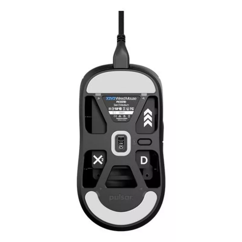 Muis USB Optical X2/MEDIUM zwart PX2221D Pulsar