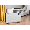 Convector-elektrische kachel NOVEEN CH8000 — 2000 W, 3 vermogensstanden, timer, afstandsbediening, wit