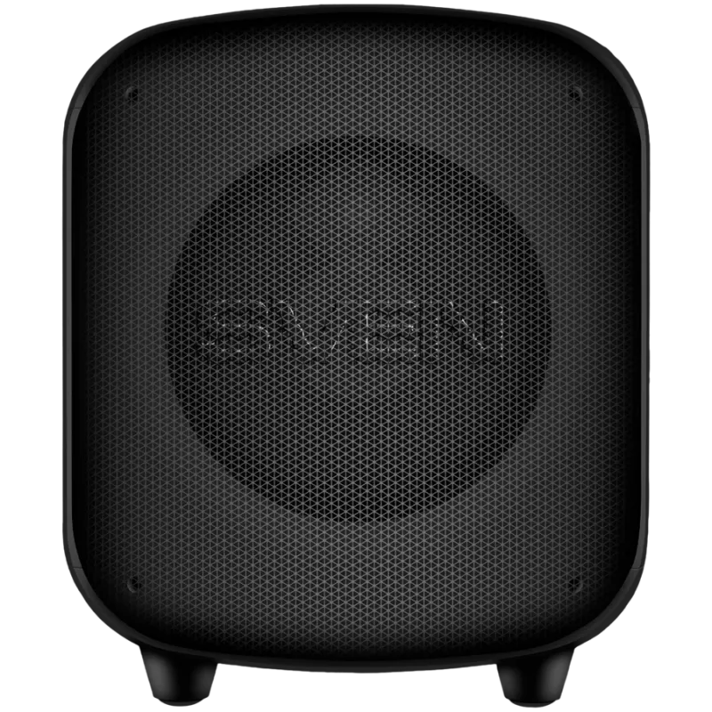 Luidspreker SVEN PS-555, zwart, uitgangsvermogen 65 W (RMS), TWS, Bluetooth, USB, microSD, afstandsbediening, lithiumaccu