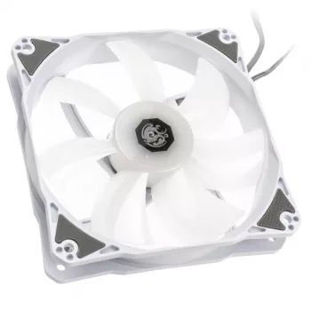 120mm ARGB-ventilator BitsPower Notos — wit, model BPTA-FX1812NTWH-1