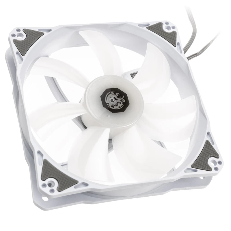 120mm ARGB-ventilator BitsPower Notos — wit, model BPTA-FX1812NTWH-1