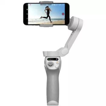 DJI OM SE gimbal grijs Bluetooth incl. telefoonhouder tas maximale belasting 290 g