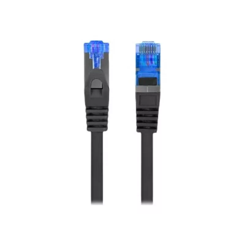 LANBERG PATCHCORD S/FTP CAT.6A 2M ZWART LSZH