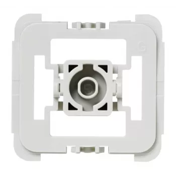 Inbouw-dimmer & schakelaar Homematic IP EQ3-ADA-G55, wit, AC, 54×18×53 mm