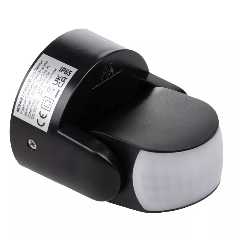 Infrarood bewegingsmelder MACLEAN MCE468B IP65 — infrarood aanwezigheidsmelder, weerbestendig