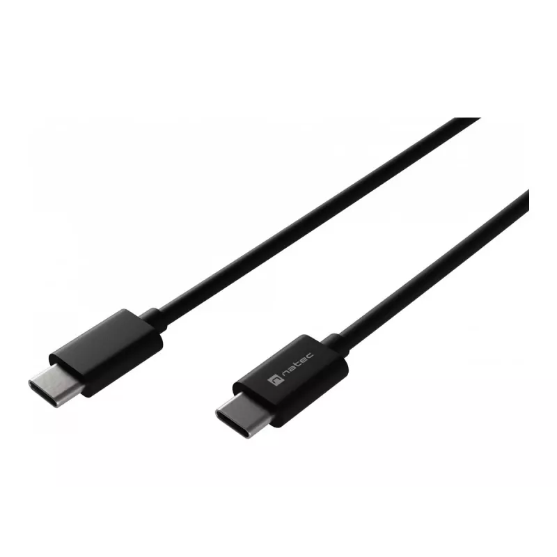 USB-C-naar-USB-C-kabel NATEC NKA-2146, 1 m, zwart