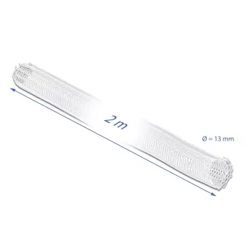 Kabelmantel DeLOCK 20698 wit