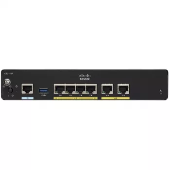 Bedrade router Cisco C927-4P Gigabit Ethernet zwart