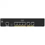 Bedrade router Cisco C927-4P Gigabit Ethernet zwart