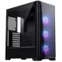 PHANTEKS Eclipse G370A PC-behuizing, midi-tower, SSI-EEB, RGB, gehard glas - inclusief 3x 120-mm-ventilator, zwart