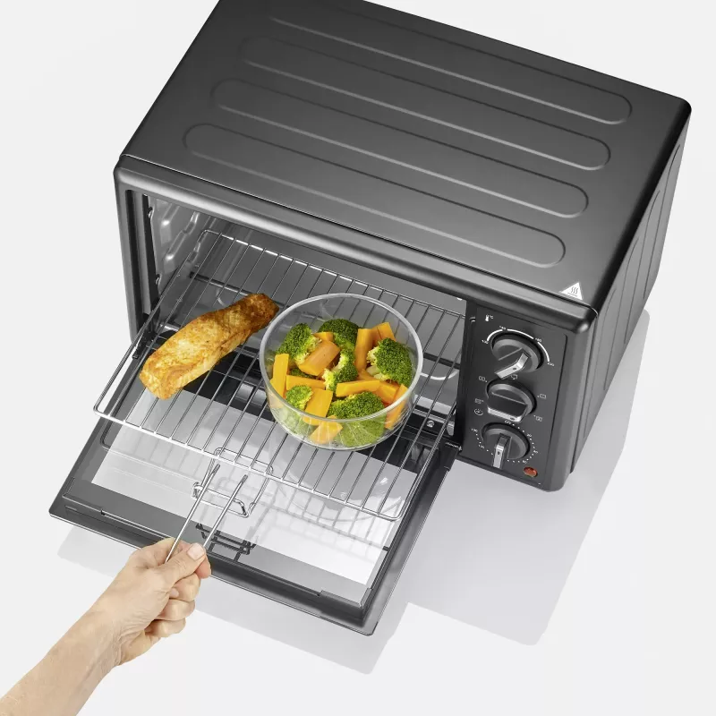 Elektrische tafeloven SEVERIN TO 2079 — 20 L inhoud, 1600 W, zwart