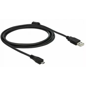 USB-kabel DeLOCK 82335 USB 2.0 2 m USB A micro-USB B zwart