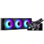 Phanteks Glacier One 360M25 LCD AiO-vloeistofkoeling, 6 inch display - 360 mm, zwart