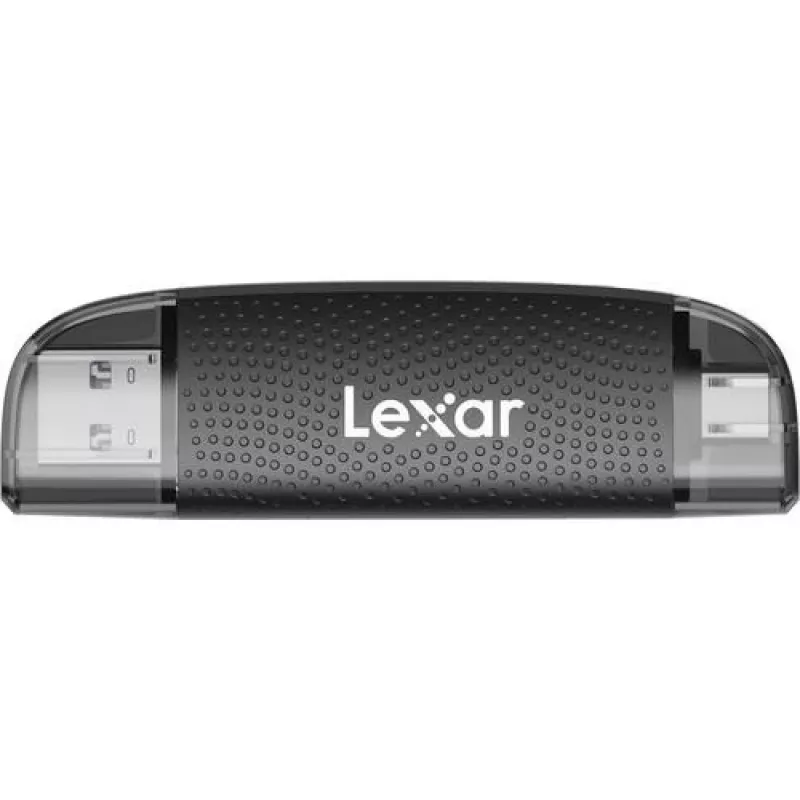 Lexar LRW310X-BNBNG dual USB-A/USB-C microSD/SD-kaartlezer, USB 3.2