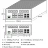 ALLNET ALL-SGI8120PM industriële PoE+ switch 20+4 poorten 10/100/1000 Mbps